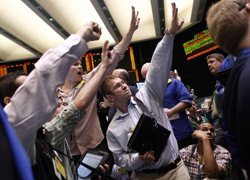 Oil stocks down, but oil prices plunge anyway